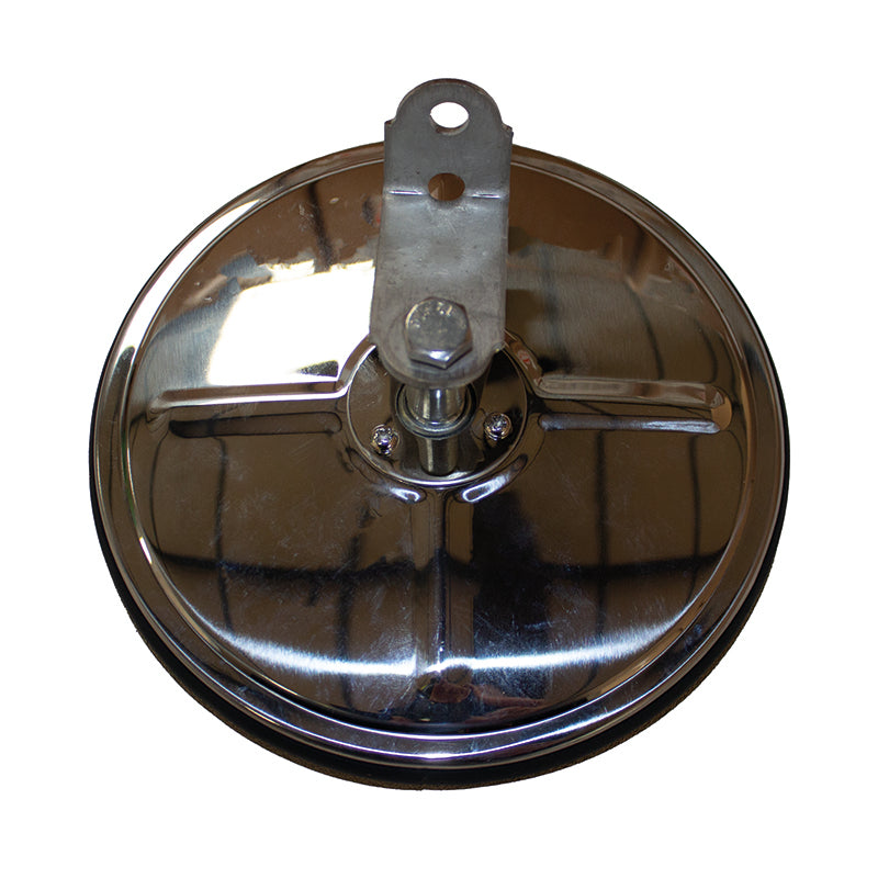 6'' Convex Mirror with Rib Back and center J bracket